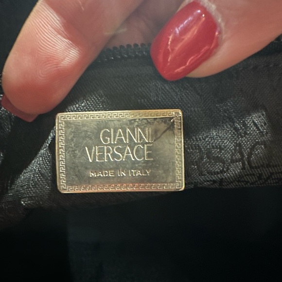 Gianni Versace Nylon and Patent Extra Large Duffle W/Lock & Key - Picture 6 of 15